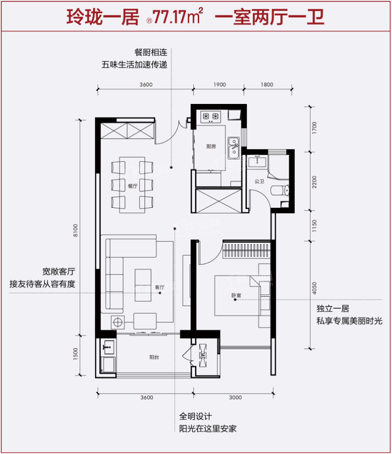 77.17平米