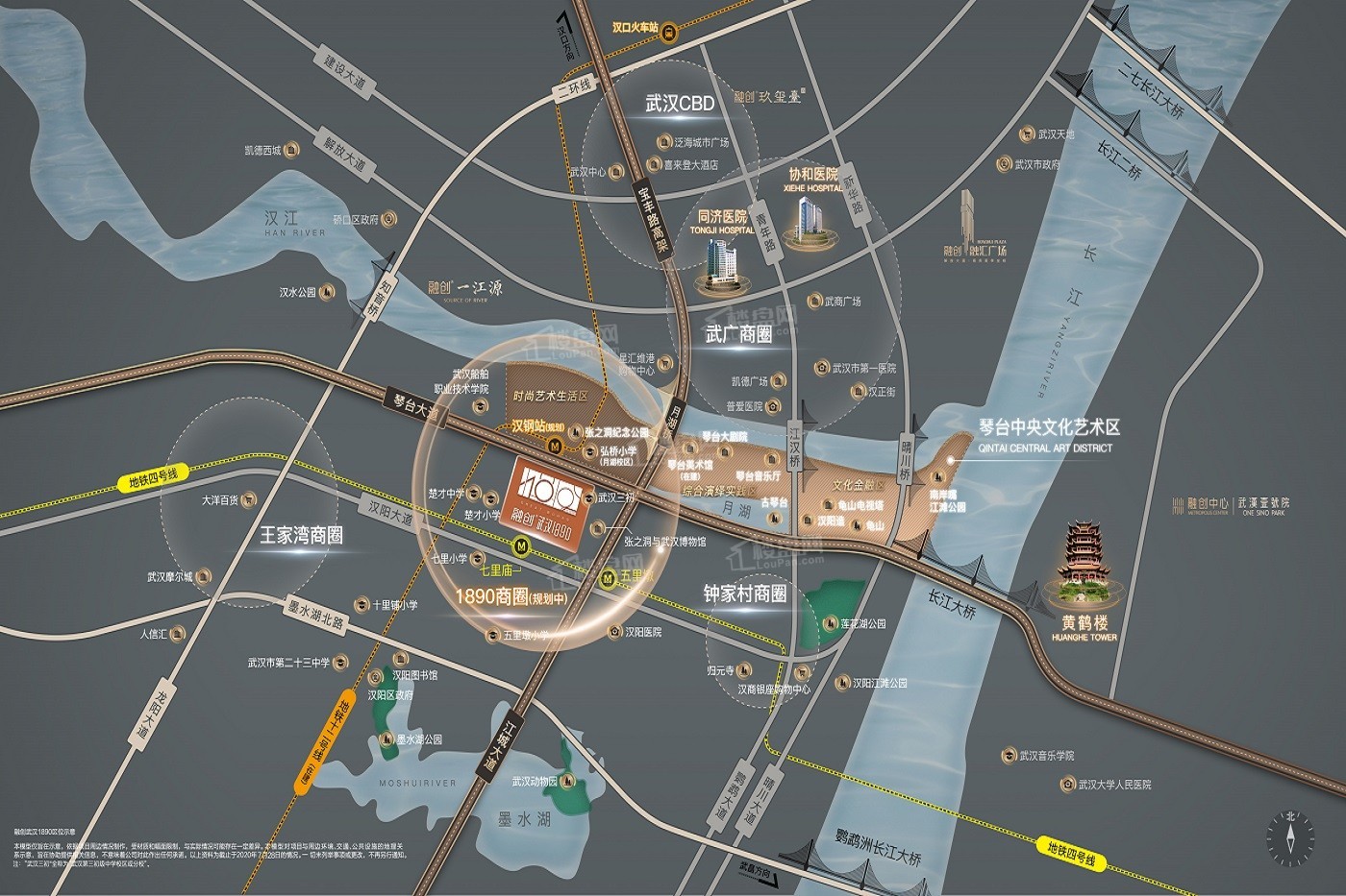 武汉融创城规划图图片
