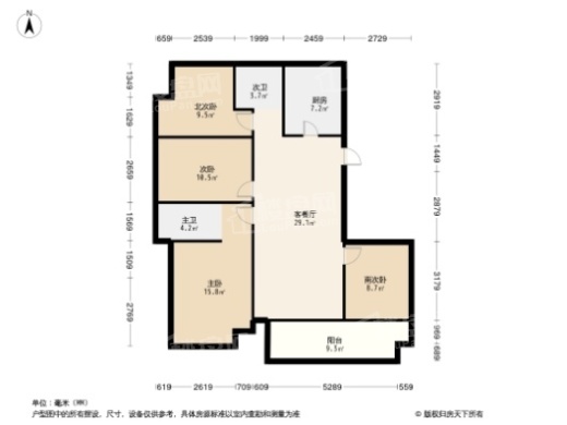 蓝城百禾桃李春风户型图