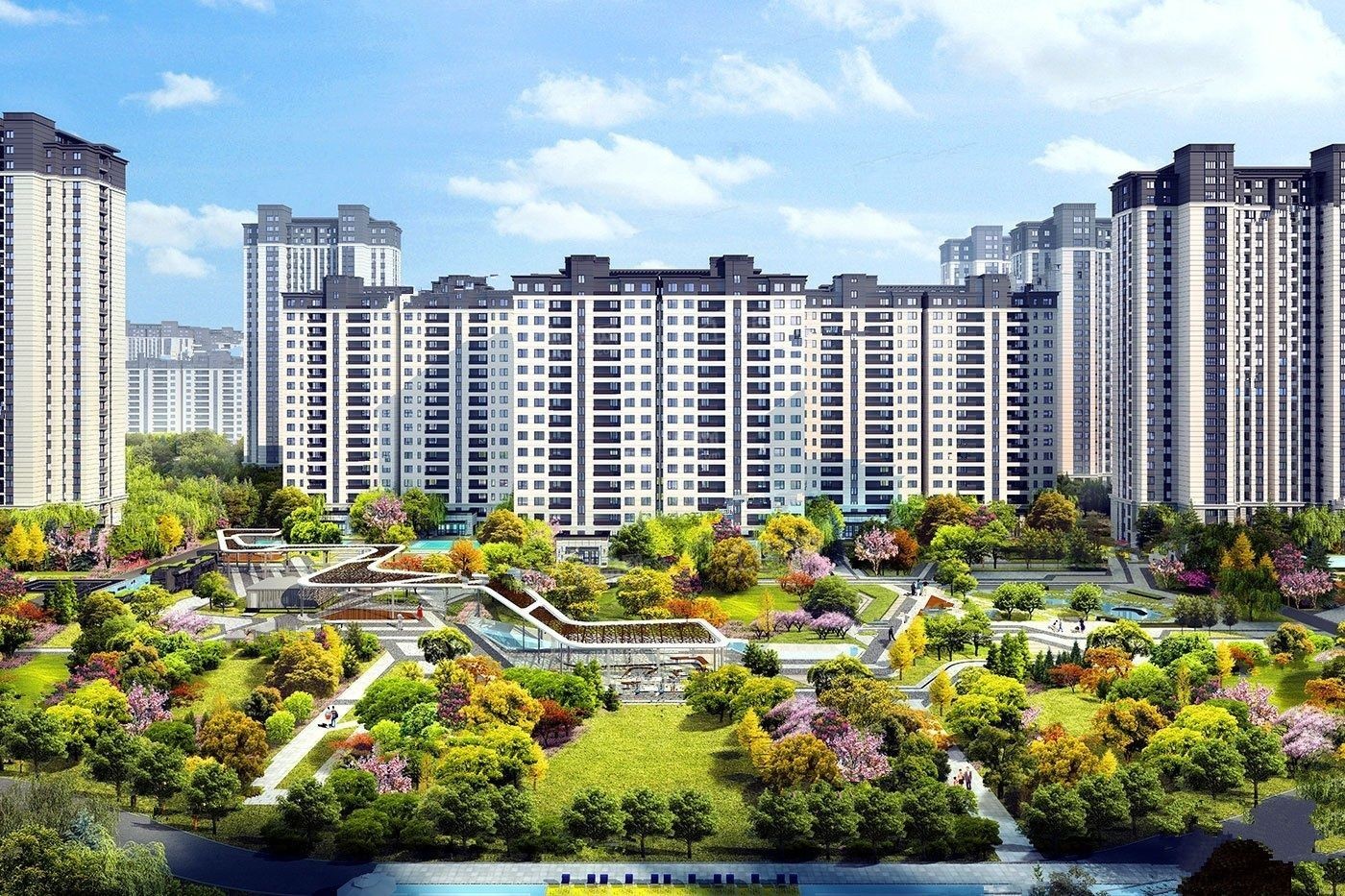 保定深圳园燕云城效果图_实景图_样板间-保定楼盘网