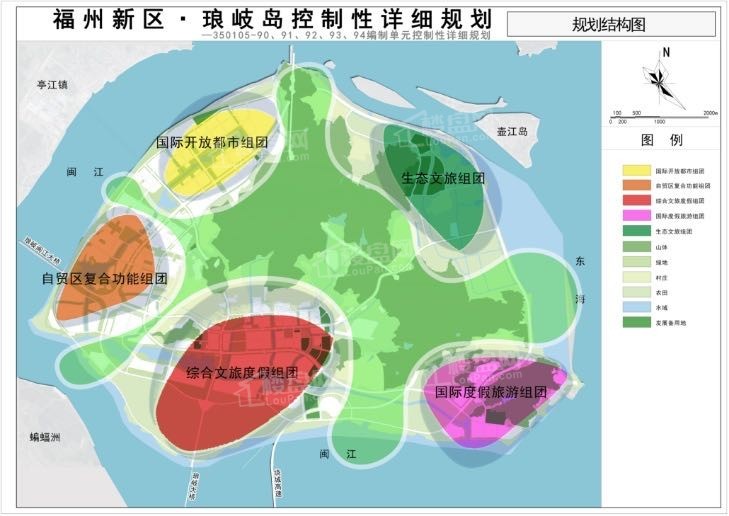 琅岐山语城配套图