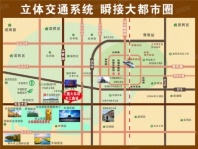 水汇鑫城交通图
