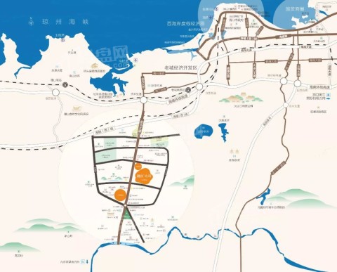 海南融创玖园位置图