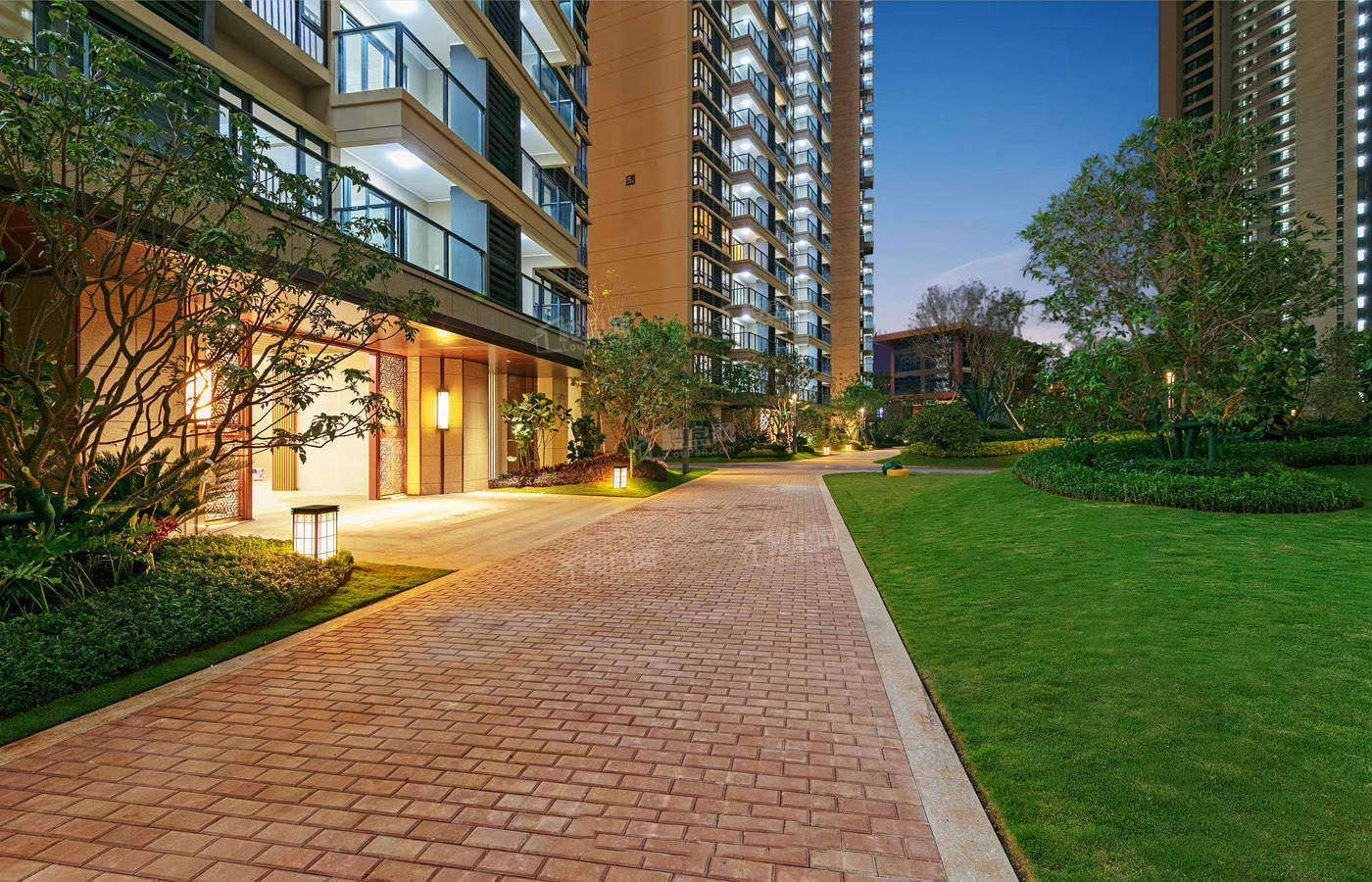 海南融创玖园实景图