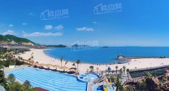 定海湾山海运动小镇实景图