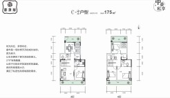 C-2户型175㎡4房2厅4卫