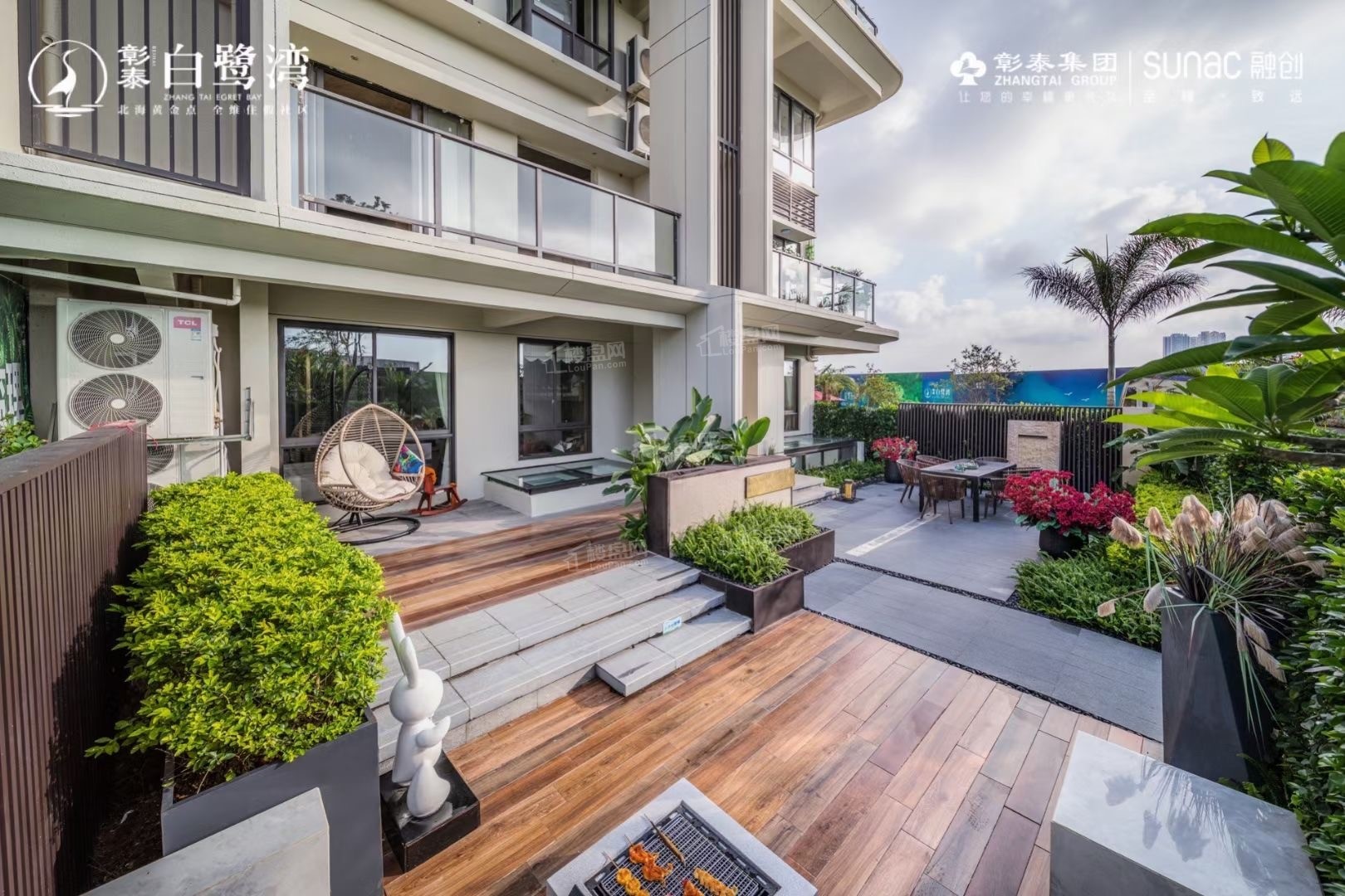 彰泰白鹭湾实景图