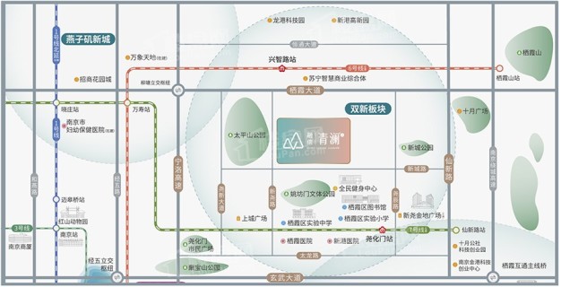 融信青澜位置图