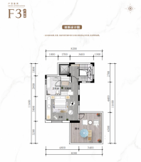 绿地朗峯原墅143㎡F3层