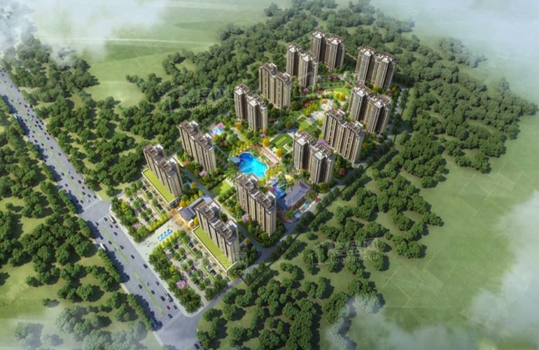 景园美麓城效果图