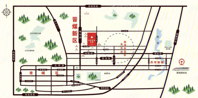 北辰学府位置图