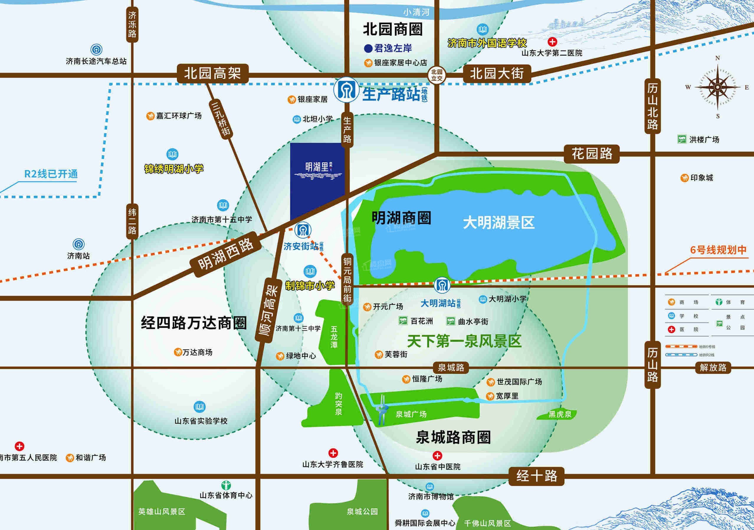 三庆明湖里位置图