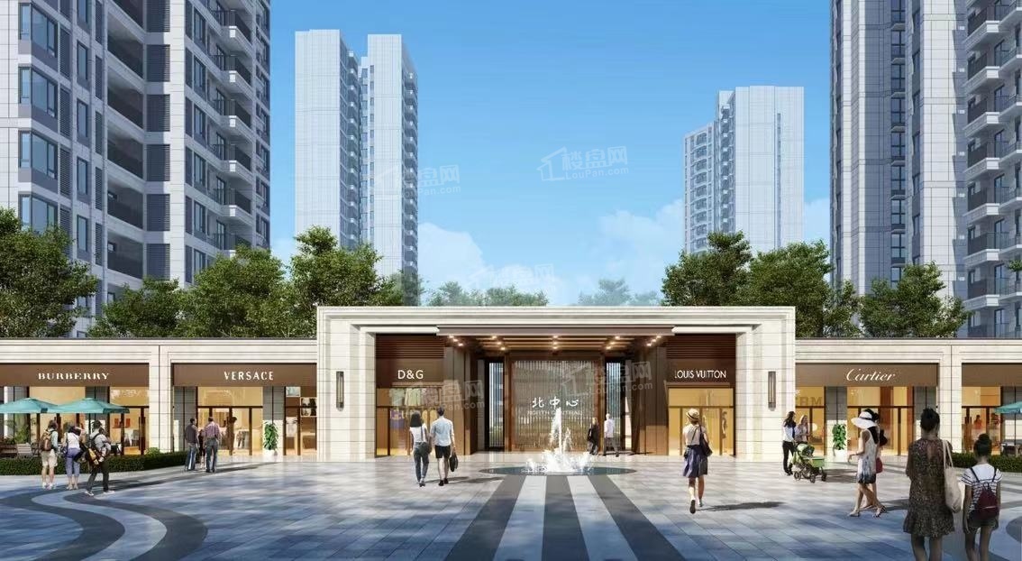 长沙北中心保利时代效果图