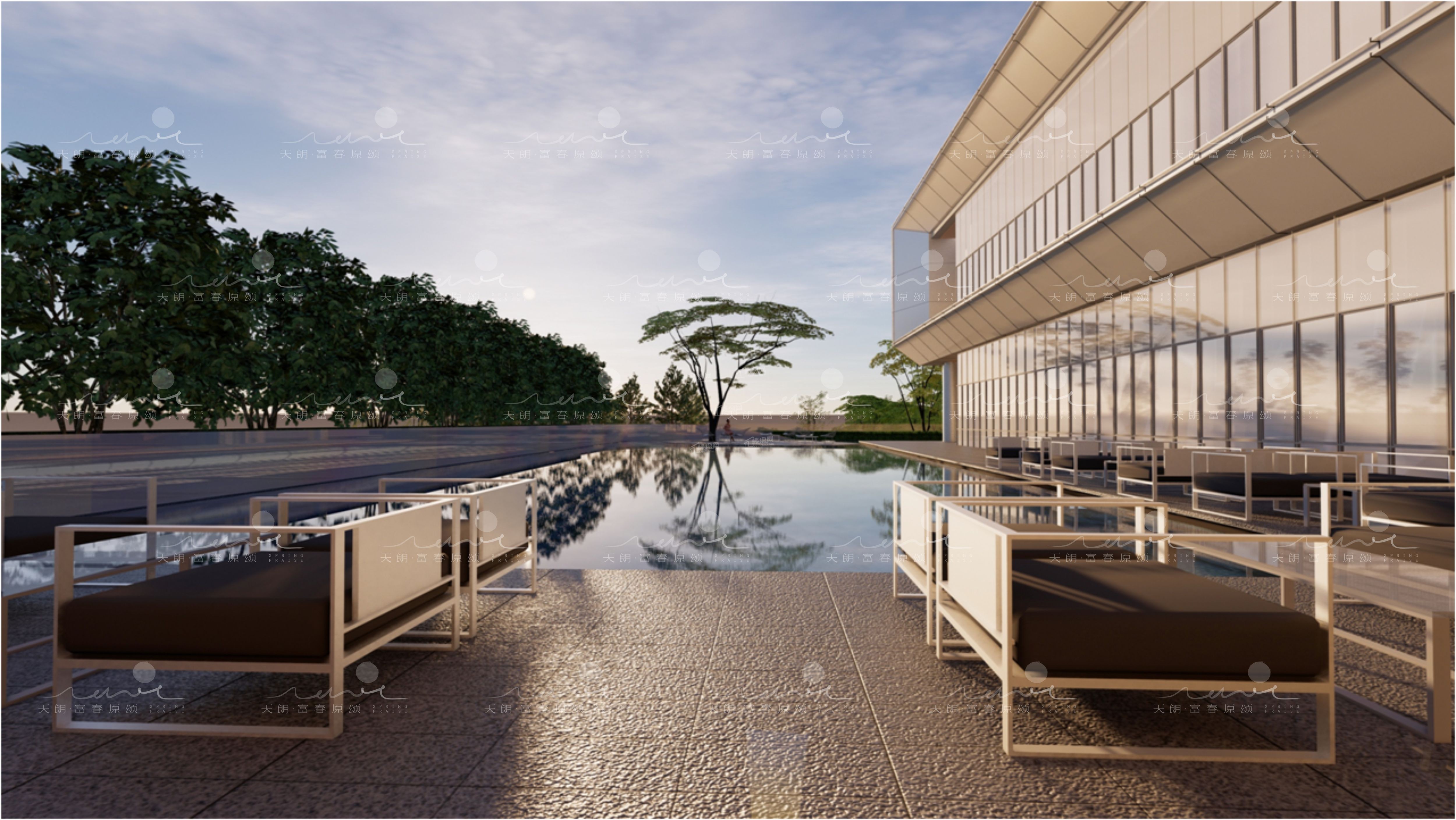 天朗富春原颂效果图