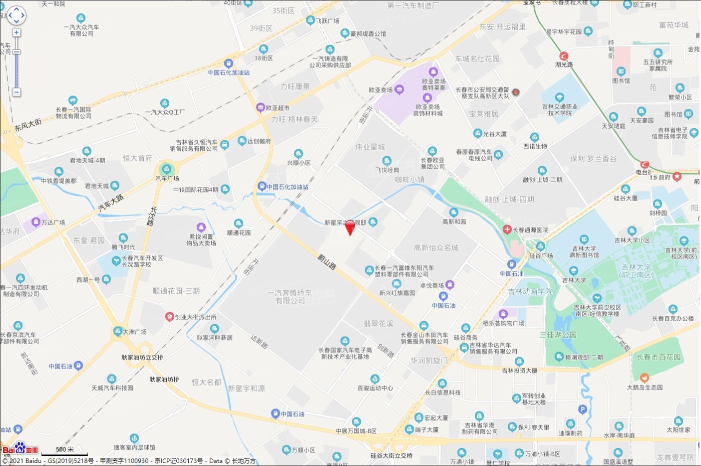 龙湖·天璞位置图