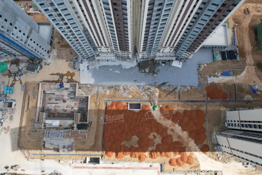 湖南建工·东玺台9月工程进度