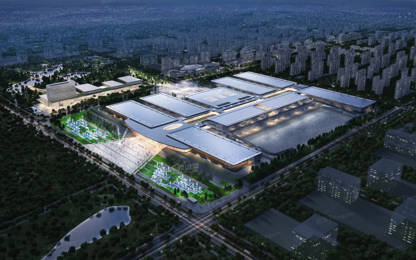 中铁·长春博览城效果图