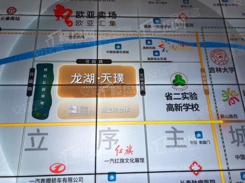 龙湖·天璞位置图