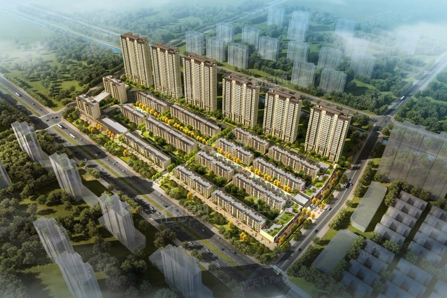 中海盛世城效果图