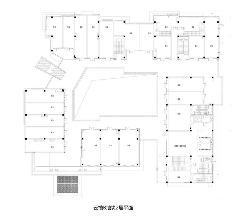 保利云禧商铺平面图