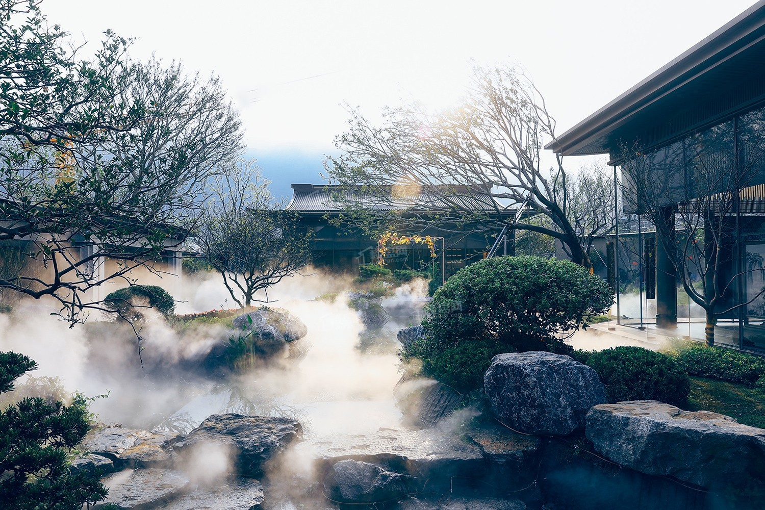 建发美的君兰和鸣实景图