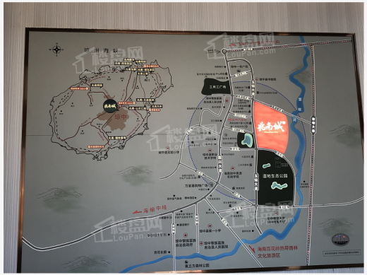 兆南城位置图