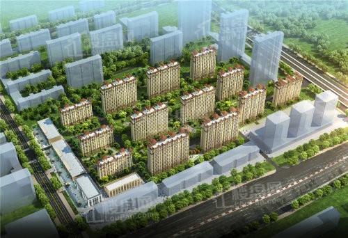 中邑华章效果图