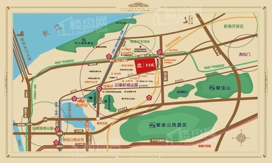 中铁青秀城位置图