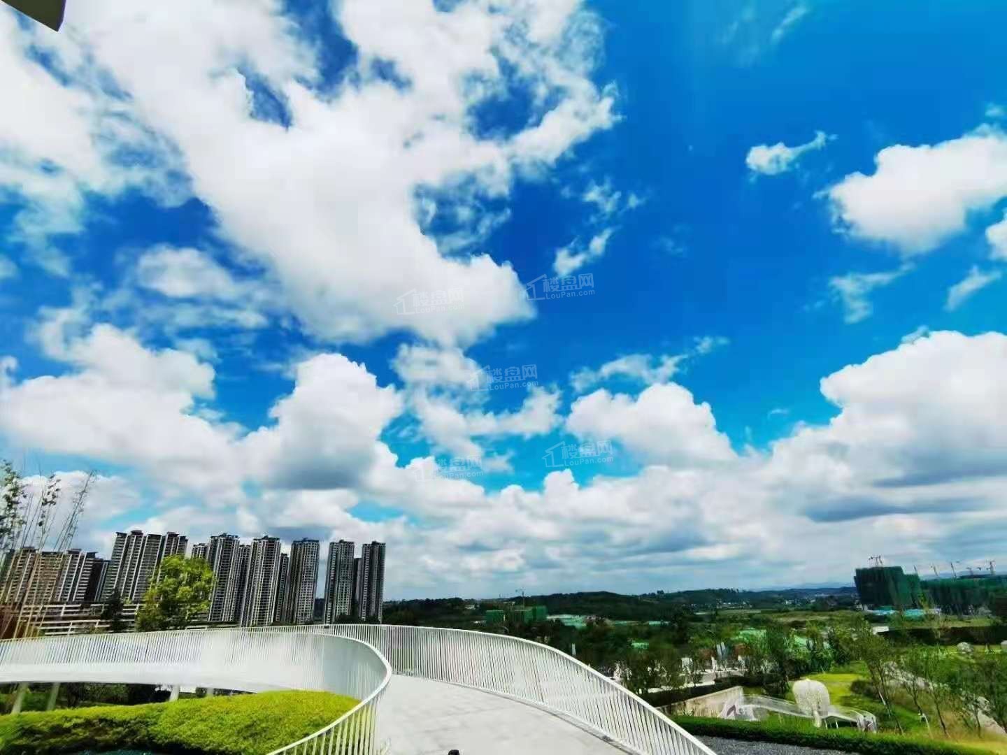 圆中润达丰滨江郦城实景图