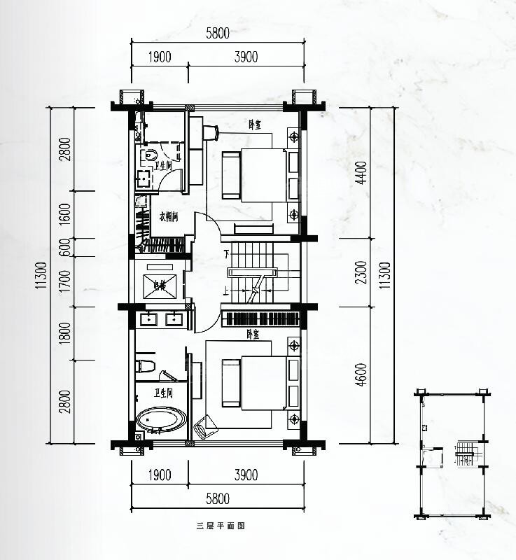 南宁龙光君御华府翰林5室4厅5卫户型图-南宁楼盘网