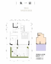 招商樾江府168㎡逐浪叠墅下叠户型