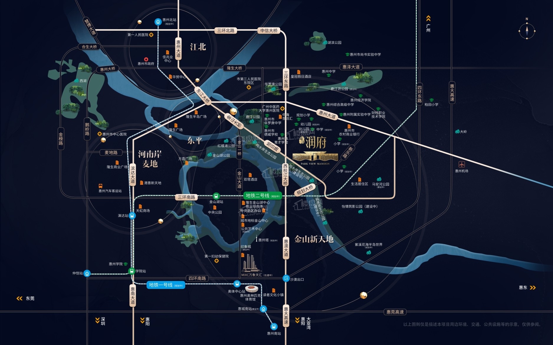 华润置地曦江润府位置图