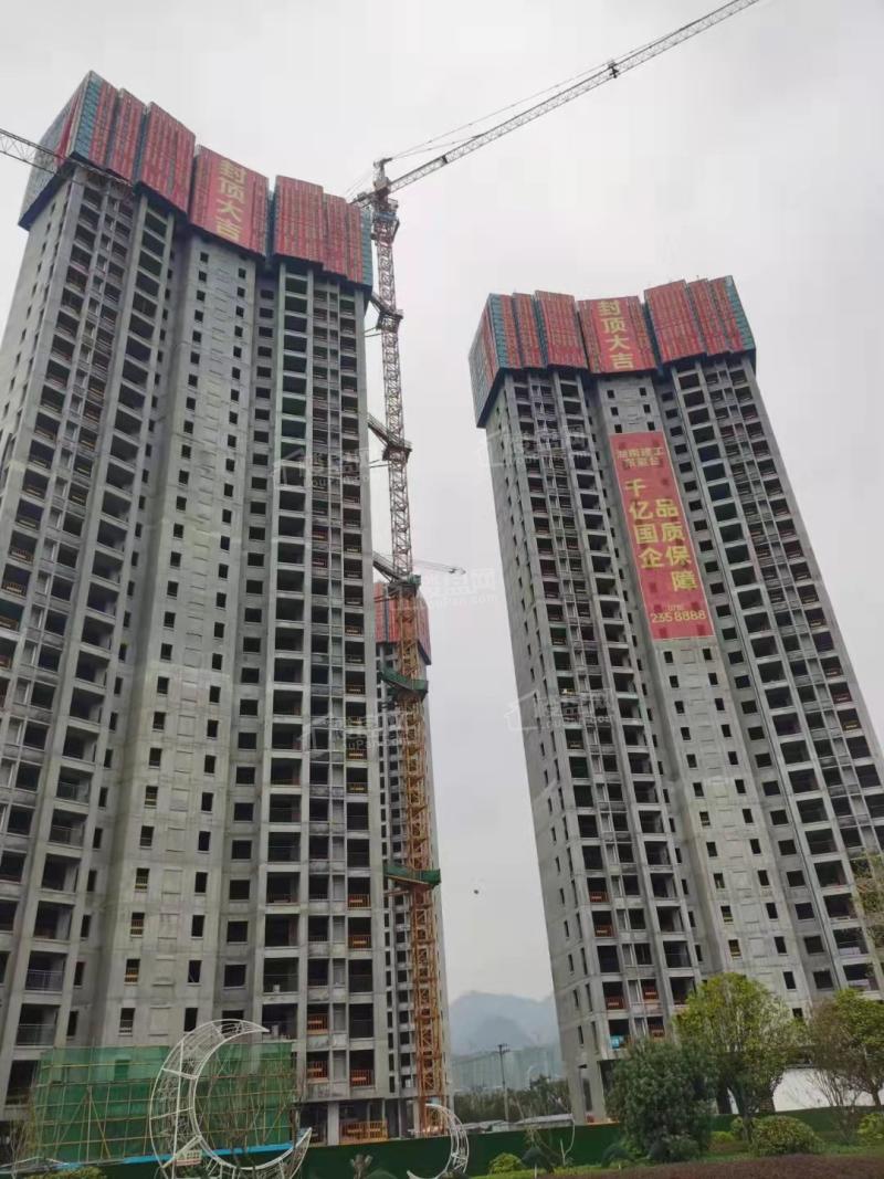 湖南建工东玺台2021年11月工程进度
