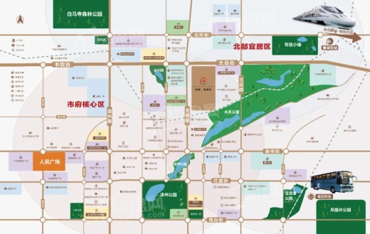 浩翔·双玺湾位置图