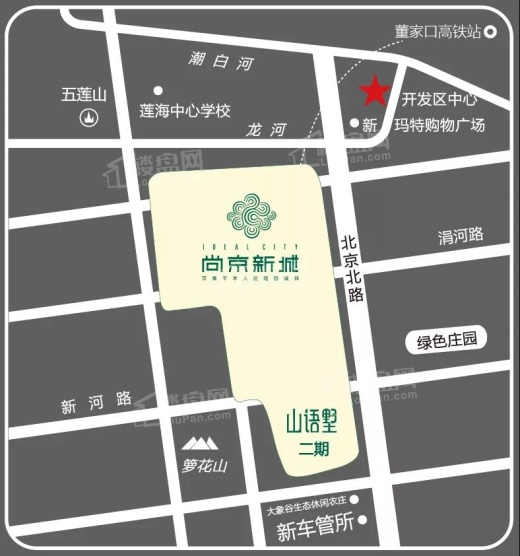 尚京新城位置图