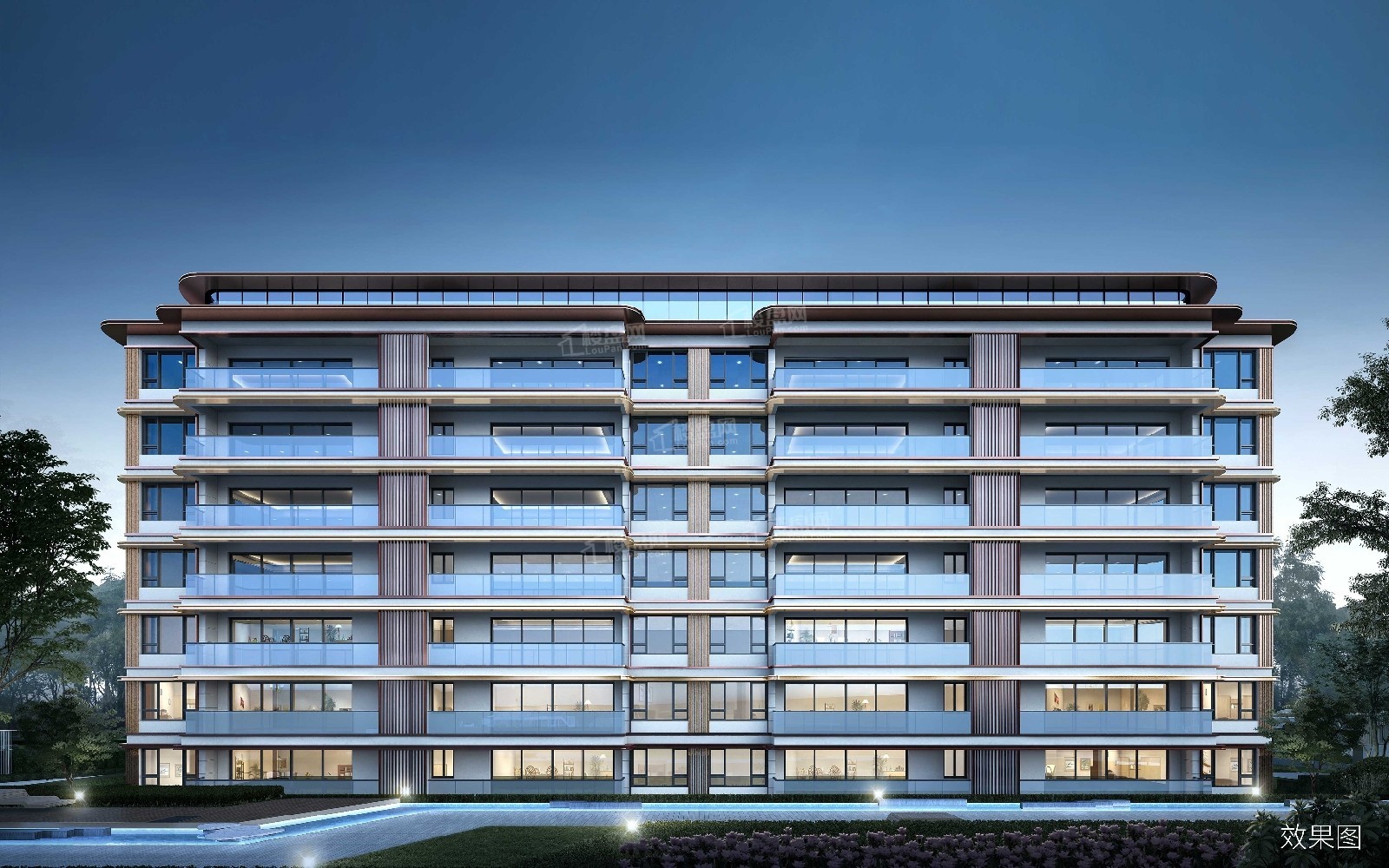 招商渝天府效果图