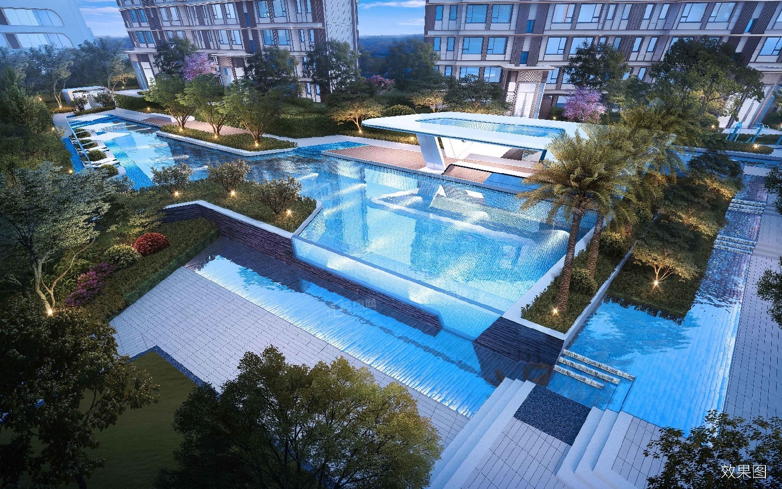 招商渝天府效果图