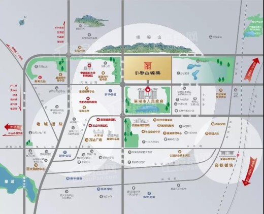 新华府山源筑位置图