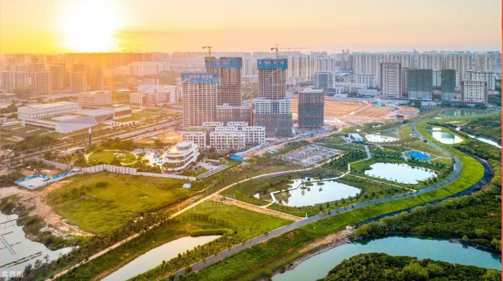 彰泰白鹭湾实景图