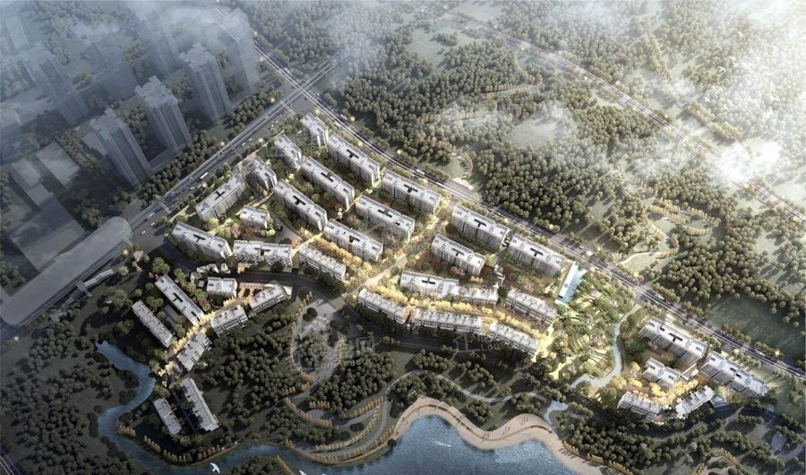 越秀悦映湖山效果图