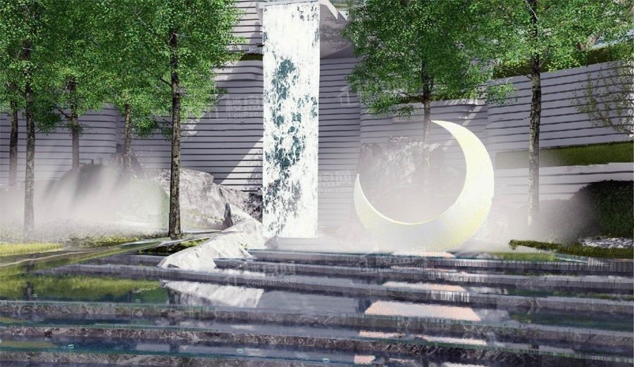 越秀悦映湖山效果图