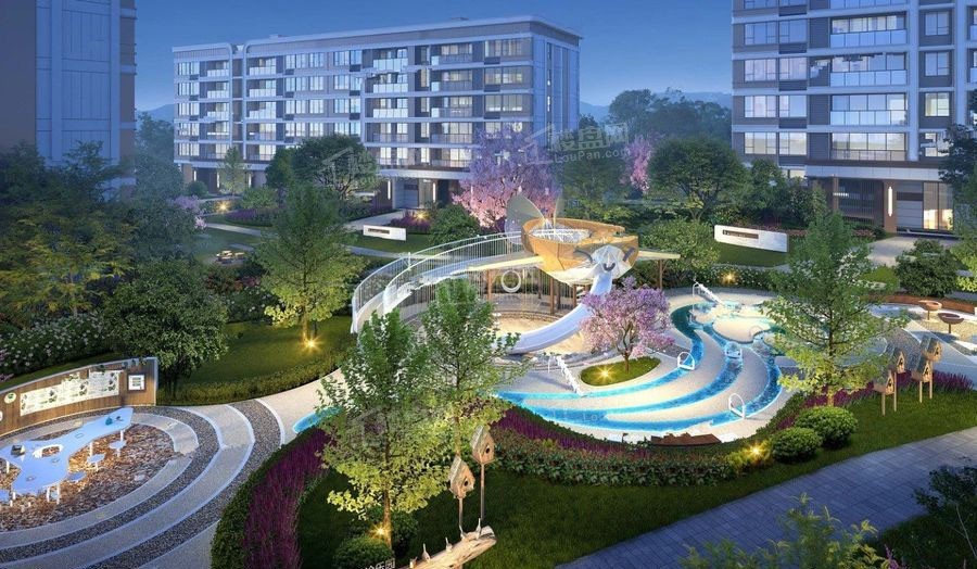 越秀悦映湖山效果图