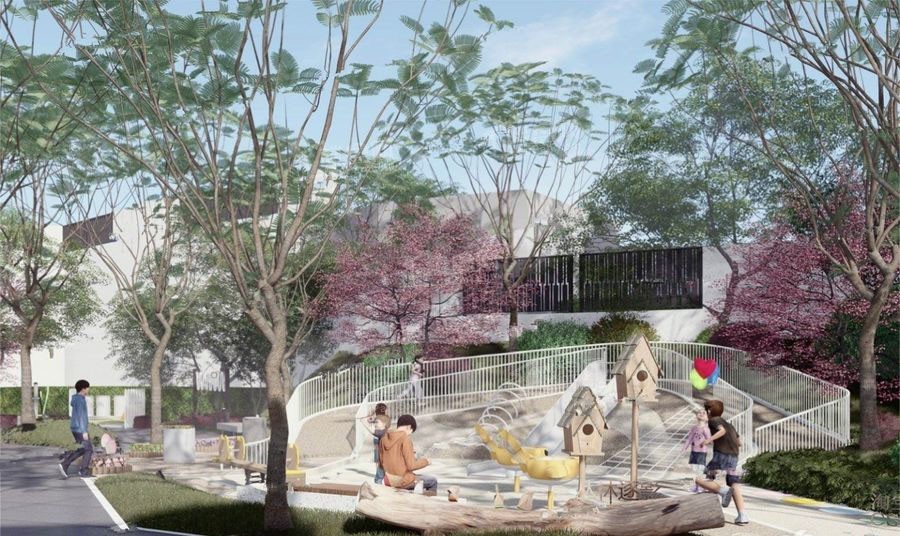 越秀悦映湖山效果图