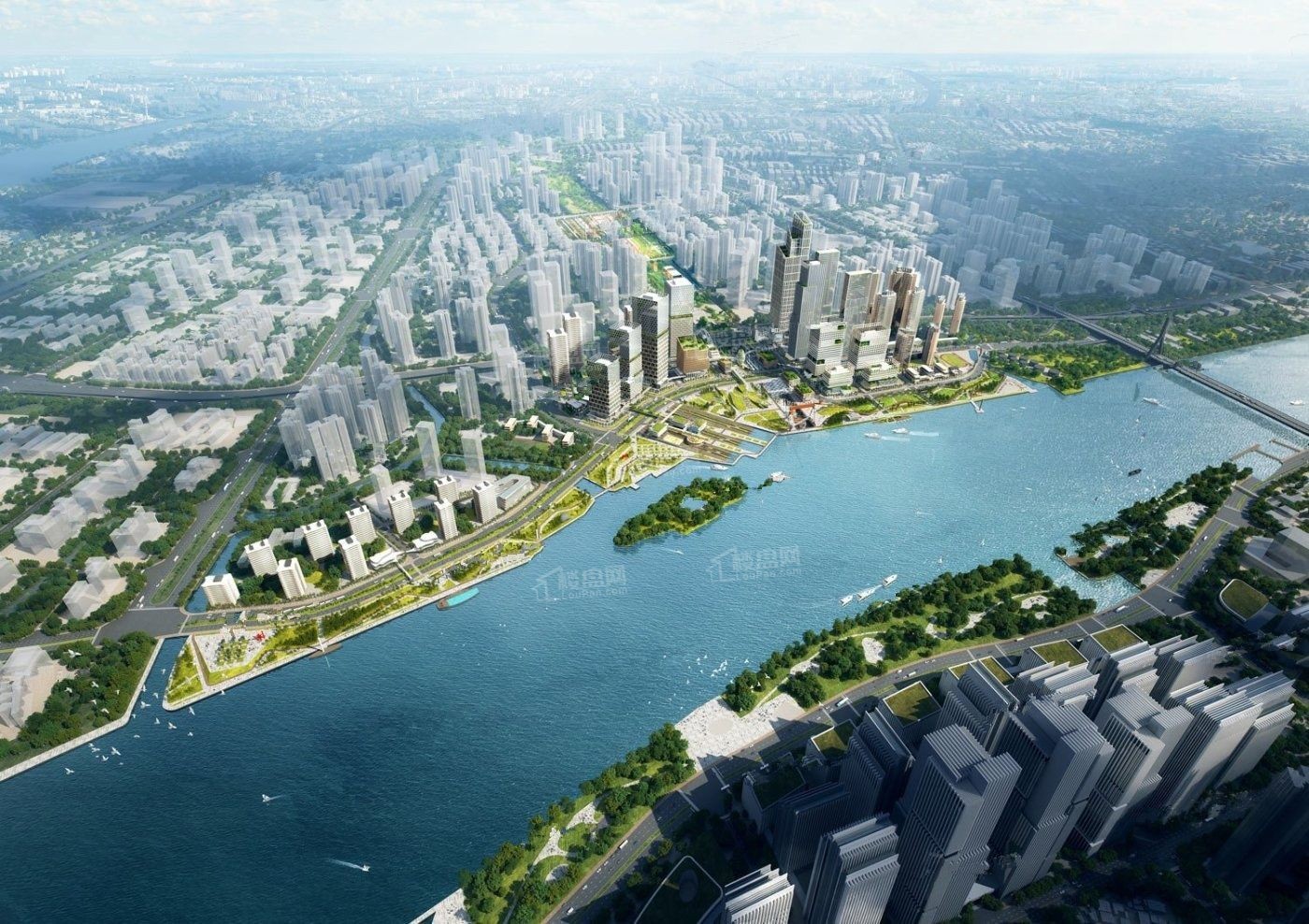 广州滨江上都效果图