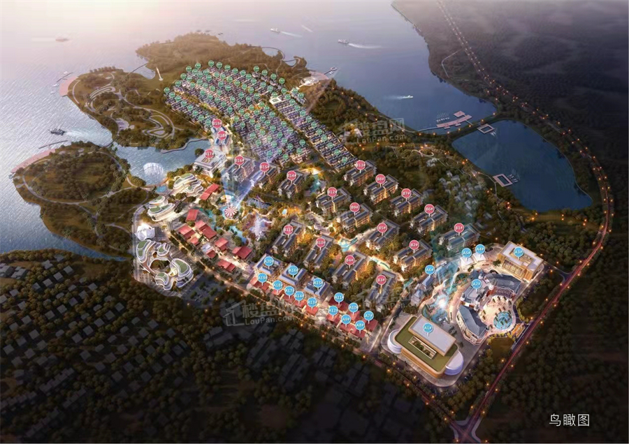 海南巧克力小镇效果图