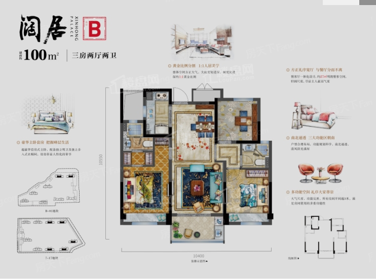 新鸿金誉府·云栖园户型配套解读_楼盘价值分析报告-龙港楼盘网