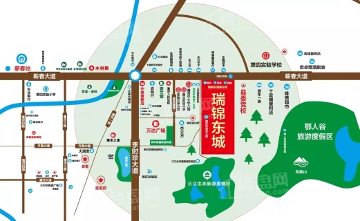 瑞锦东城位置图
