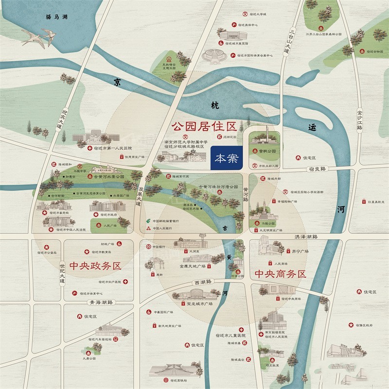 位置图