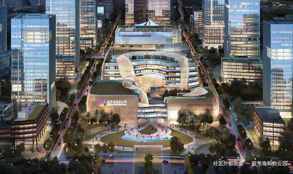 中海花湾配套图