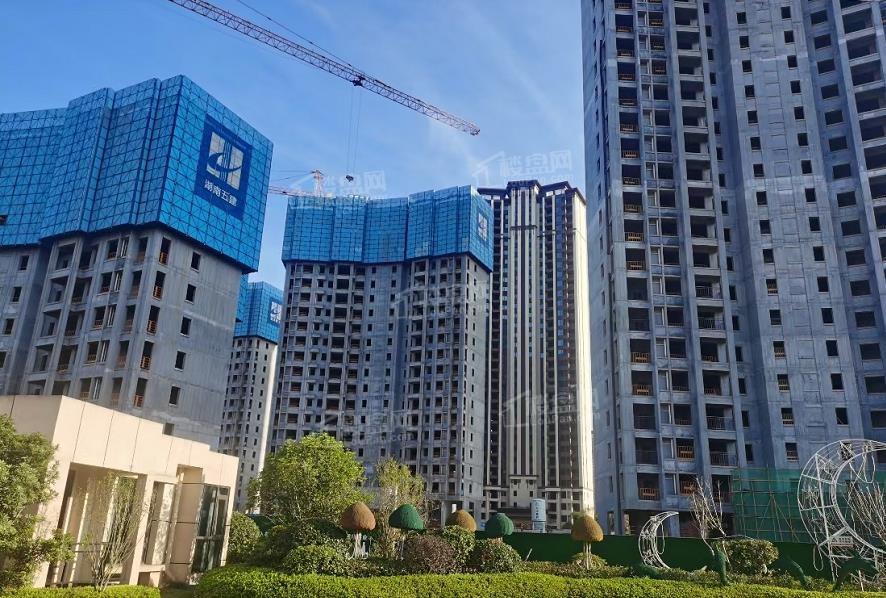 湖南建工东玺台2021年12月工程进度